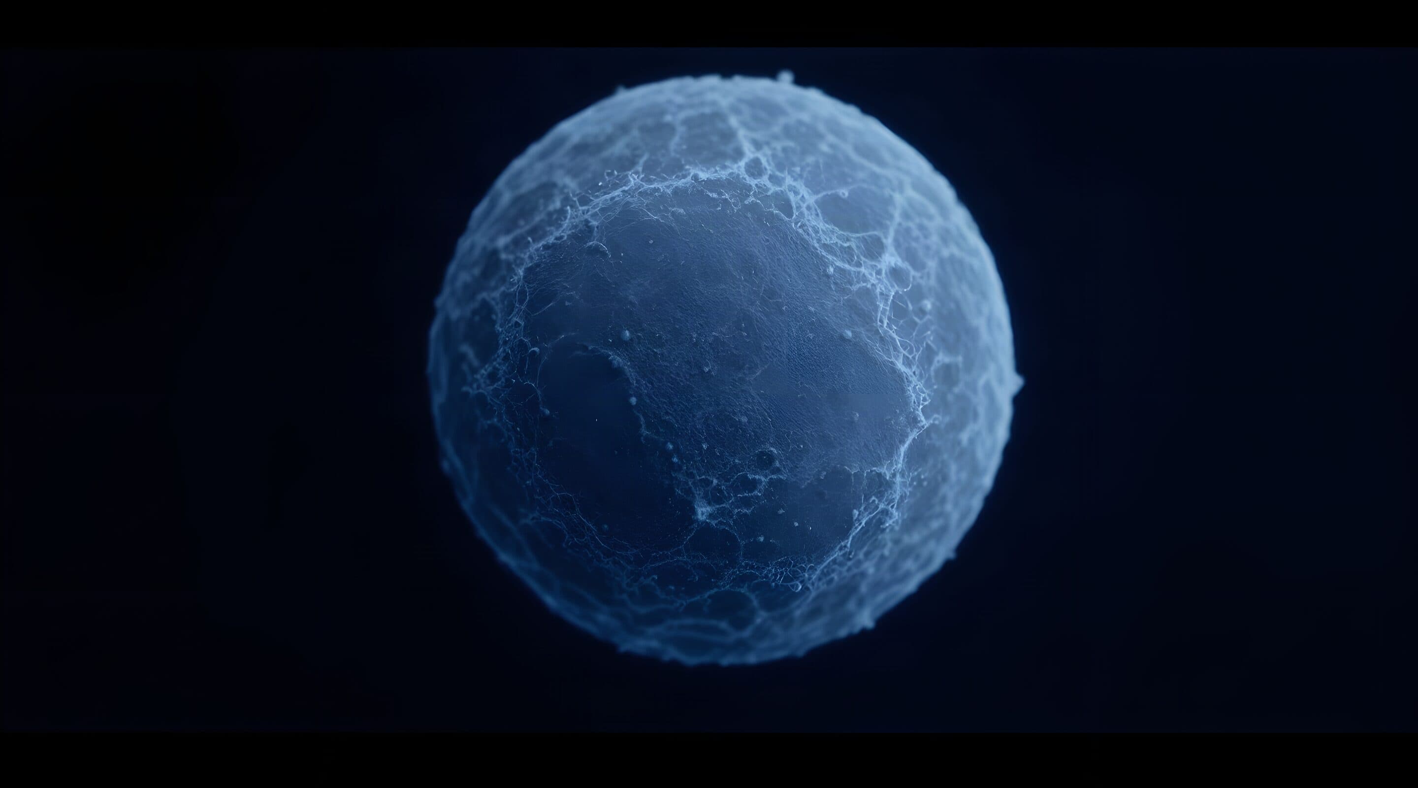 Dark-field micrograph of a single Muse cell