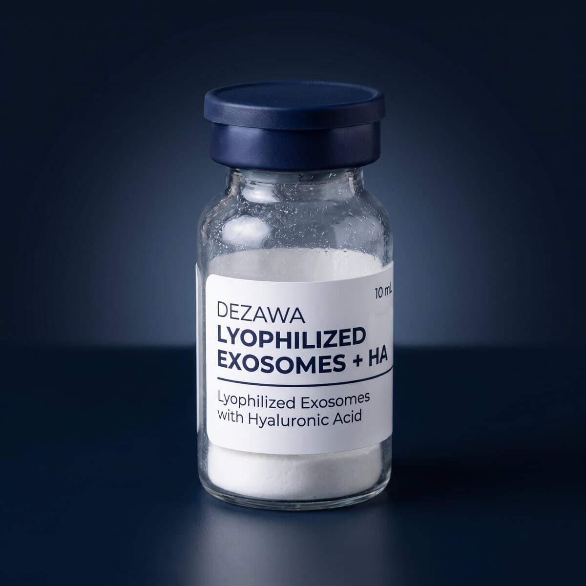 Vial of Dezawa Lyophilized Exosomes with Hyaluronic Acid